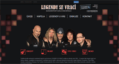 Desktop Screenshot of legendysevraci.cz